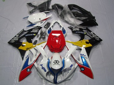 09-14 Alien Bleu & Blanc S1000RR Carénage Moto