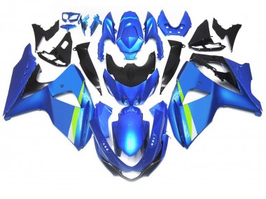 09-16 Bleu Mat GSXR 1000 Carénage Moto