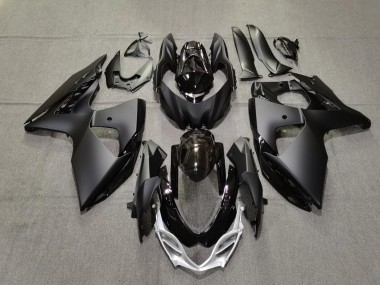 09-16 Noir Uni Mat & Brillant GSXR 1000 Carénage Moto