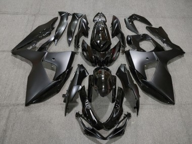 09-16 Style Noir Brillant & Mat GSXR 1000 Carénage Moto