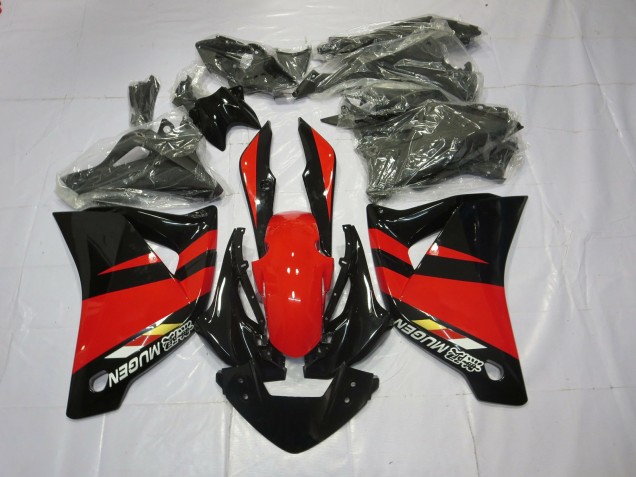 11-14 Rouge & Noir CBR250RR Carénage Moto 11-14 Rouge & Noir CBR250RR Carénage Moto