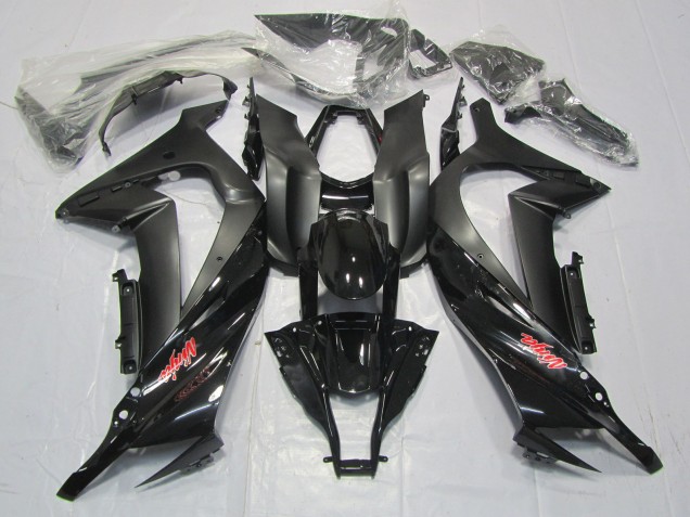 11-15 Noir Mat Brillant ZX10R Carénage Moto 11-15 Noir Mat Brillant ZX10R Carénage Moto