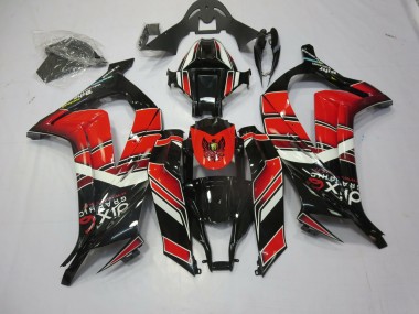 11-15 Rouge Noir Spécial ZX10R Carénage Moto