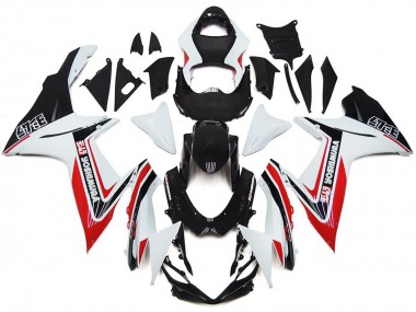 11-24 Kit De Style Personnalisé Rouge GSXR 600-750 Carénage Moto