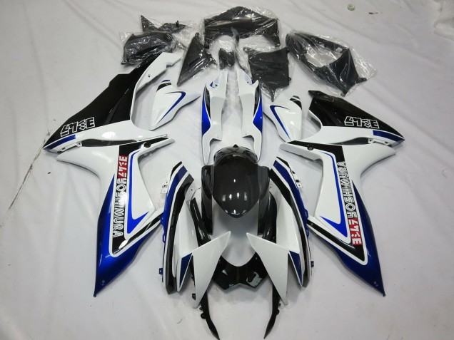 11-24 Noir Rockstar GSXR 600-750 Carénage Moto 11-24 Noir Rockstar GSXR 600-750 Carénage Moto