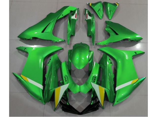 11-24 Vert Clair Brillant GSXR 600-750 Carénage Moto 11-24 Vert Clair Brillant GSXR 600-750 Carénage Moto