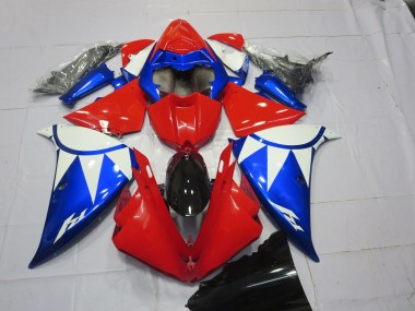 12-14 Rouge Blanc Bleu R1 Carénage Moto