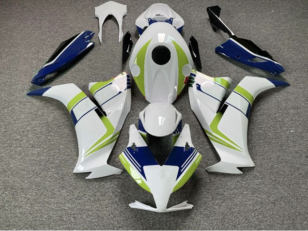 12-16 Bleu Brillant & Jaune Haute Visibilité CBR1000RR Carénage Moto 12-16 Bleu Brillant & Jaune Haute Visibilité CBR1000RR Carénage Moto