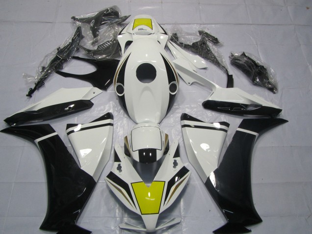12-16 Noir & Blanc CBR1000RR Carénage Moto 12-16 Noir & Blanc CBR1000RR Carénage Moto