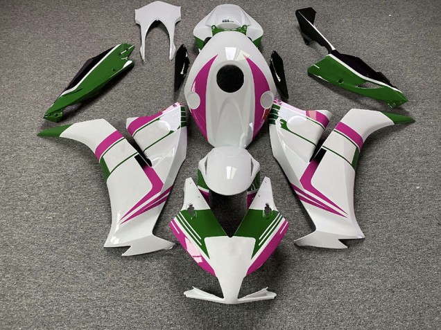 12-16 Rose Brillant & Vert CBR1000RR Carénage Moto 12-16 Rose Brillant & Vert CBR1000RR Carénage Moto