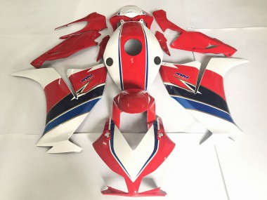 12-16 Rouge Avec Blanc / Bleu CBR1000RR Carénage Moto