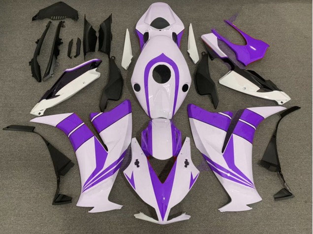12-16 Violet Brillant & Blanc CBR1000RR Carénage Moto 12-16 Violet Brillant & Blanc CBR1000RR Carénage Moto