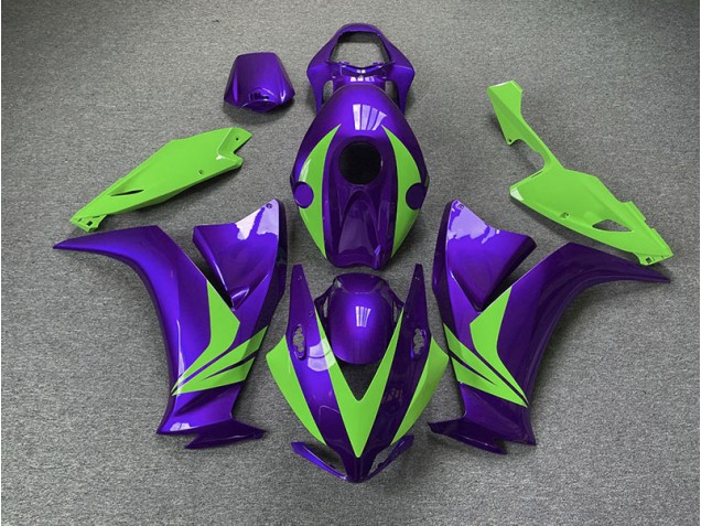 12-16 Violet Brillant & Vert CBR1000RR Carénage Moto 12-16 Violet Brillant & Vert CBR1000RR Carénage Moto
