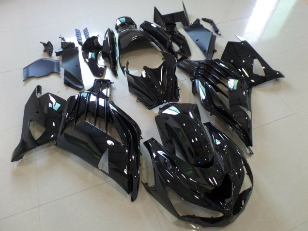 12-21 Noir Brillant ZX14R Carénage Moto 12-21 Noir Brillant ZX14R Carénage Moto
