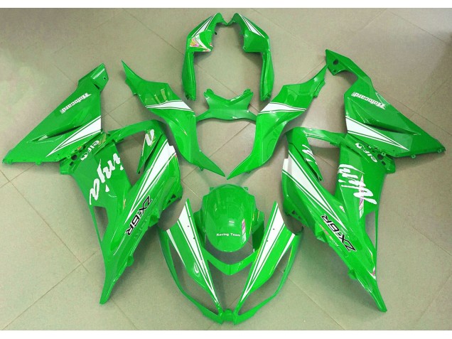 13-18 Ninja Vert ZX6R Carénage Moto