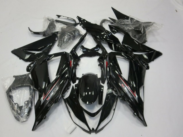 13-18 OEM Style Noir ZX6R Carénage Moto 13-18 OEM Style Noir ZX6R Carénage Moto