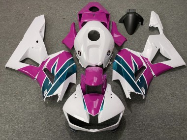 13-23 Brillant Rose & Émeraude CBR600RR Carénage Moto