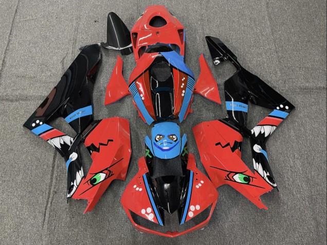 13-23 Requin Rouge CBR600RR Carénage Moto 13-23 Requin Rouge CBR600RR Carénage Moto