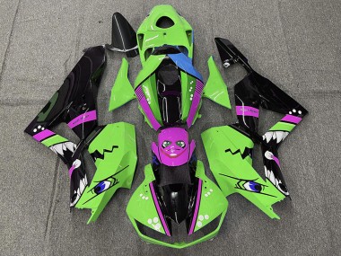 13-23 Requin Vert CBR600RR Carénage Moto