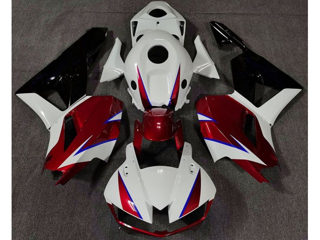 13-23 Rouge Brillant Blanc & Bleu CBR600RR Carénage Moto 13-23 Rouge Brillant Blanc & Bleu CBR600RR Carénage Moto