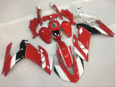 15-18 Brillant Rouge & Blanc R3 Carénage Moto