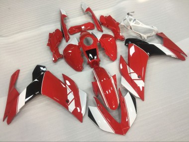 15-18 Brillant Rouge & Blanc R3 Carénage Moto