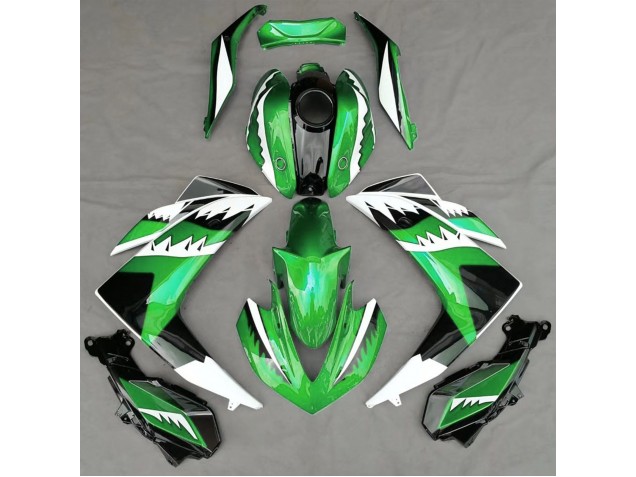 15-18 Requin Vert R3 Carénage Moto 15-18 Requin Vert R3 Carénage Moto