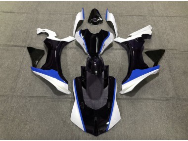 15-19 Bleu Noir & Blanc R1 Carénage Moto