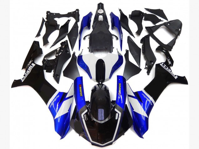 15-19 Style Personnalisé Bleu & Blanc R1 Carénage Moto 15-19 Style Personnalisé Bleu & Blanc R1 Carénage Moto