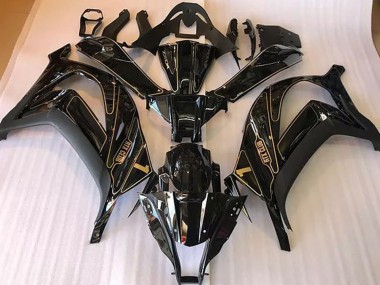 16-19 Noir & Or ZX10R Carénage Moto