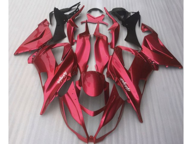 16-19 Rouge Bonbon Brillant ZX10R Carénage Moto 16-19 Rouge Bonbon Brillant ZX10R Carénage Moto