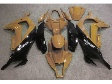 16-19 Tan Du Désert & Noir ZX10R Carénage Moto
