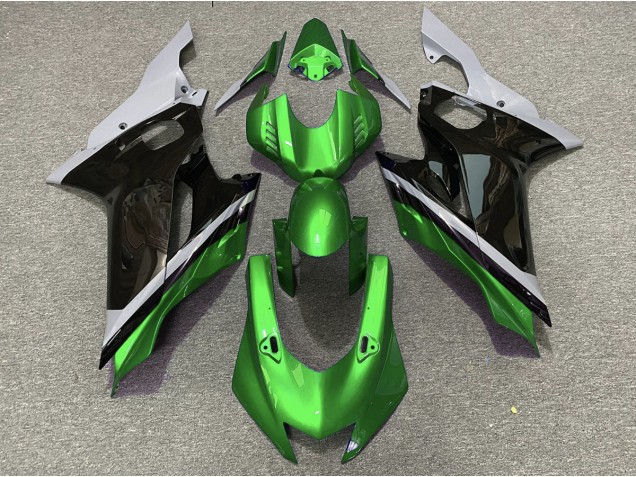 17-21 Ciment Noir & Vert R6 Carénage Moto 17-21 Ciment Noir & Vert R6 Carénage Moto