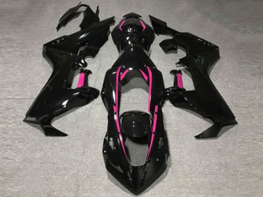 17-23 Doublure Noir Brillant & Rose CBR1000RR Carénage Moto