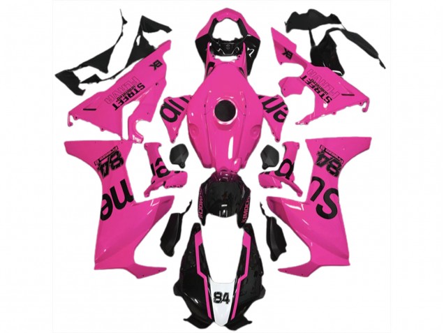 17-23 Flava De Rue Rose CBR1000RR Carénage Moto 17-23 Flava De Rue Rose CBR1000RR Carénage Moto