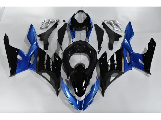18-23 Bleu & Noir Ninja 400 Carénage Moto 18-23 Bleu & Noir Ninja 400 Carénage Moto