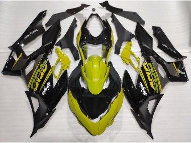 18-23 Jaune Brillant Ninja 400 Carénage Moto