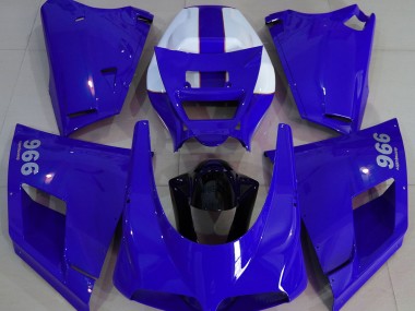 93-05 Bleu Brillant Ducati 996 748 916 998 Carénage Moto