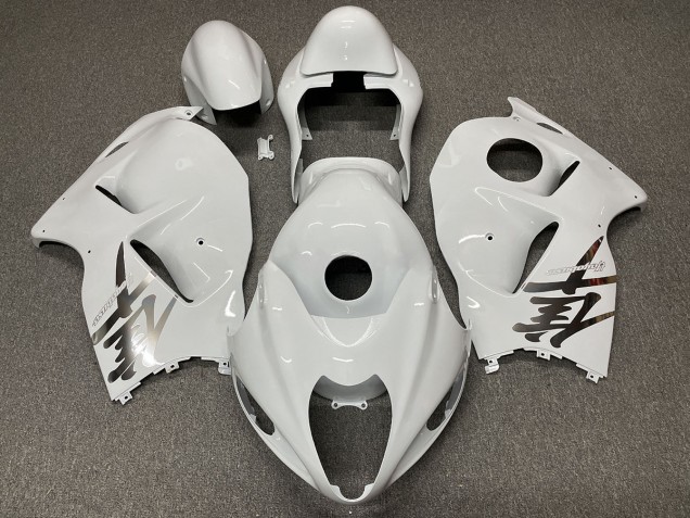 97-07 Conception Blanc Brillant GSXR 1300 Carénage Moto
