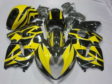 97-07 Jaune & Noir GSXR 1300 Carénage Moto