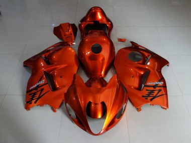 97-07 Orange Brillant Vibrant GSXR 1300 Carénage Moto