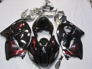 97-07 Rouge Brillant Profond GSXR 1300 Carénage Moto