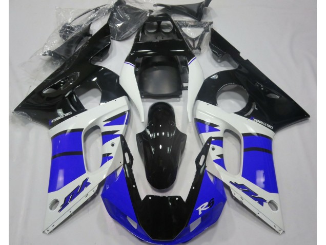 98-02 Bleu Brillant & Noir R6 Carénage Moto