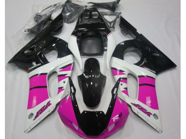 98-02 Rose Brillant & Noir R6 Carénage Moto