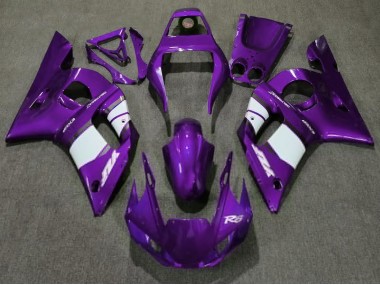 98-02 Violet Profond & Blanc R6 Carénage Moto