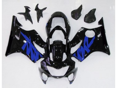 99-00 Noir Brillant & Bleu CBR600 F4 Carénage Moto