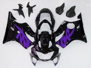99-00 Noir Brillant & Violet CBR600 F4 Carénage Moto