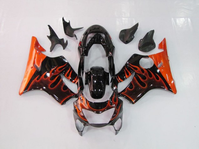 99-00 Orange Flamme CBR600 F4 Carénage Moto 99-00 Orange Flamme CBR600 F4 Carénage Moto
