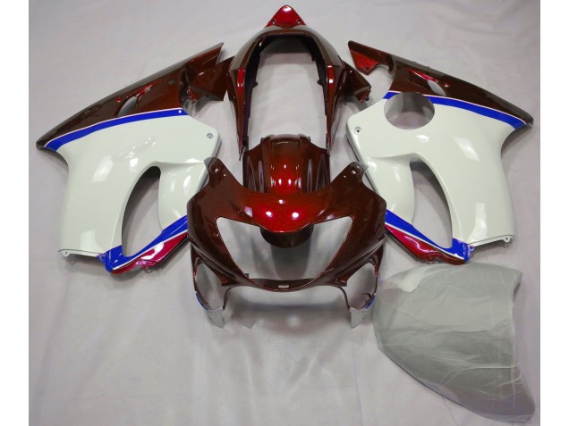 99-00 Rouge Profond & Bleu CBR600 F4 Carénage Moto 99-00 Rouge Profond & Bleu CBR600 F4 Carénage Moto